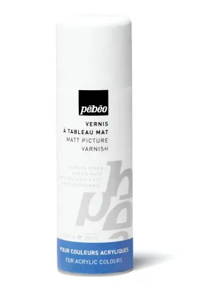 Závěrečný akrylový lak - matný (Pébéo) - sprej 200ml 