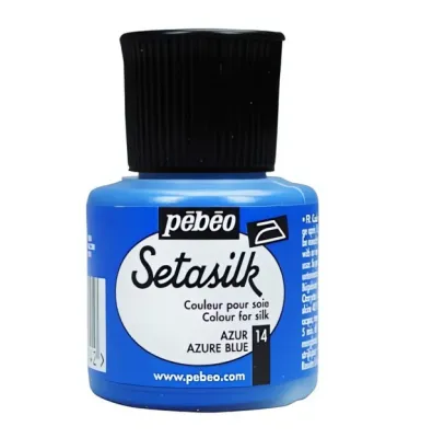 Setasilk č.14 - 45 ml  modrá azurová