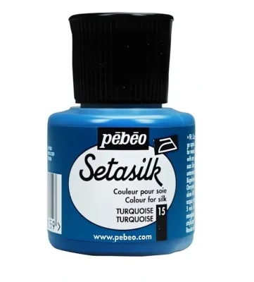 Setasilk č.15 - 45 ml  tyrkysová