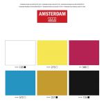 Sada akrylových inkoustů Amsterdam - Basic set / 6 x 30 ml