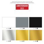 Sada akrylových inkoustů Amsterdam - Lettering set / 6 x 30 ml