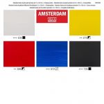 Sada akrylů Amsterdam St. zákl. 5x120ml+trysky