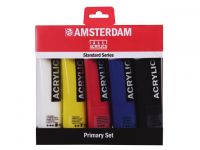 Sada akrylů Amsterdam - základní odstíny 5x120ml