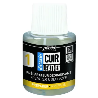 Setacolor Leather 110 ml - Příprava povrchu