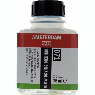 Médium pomaluschnoucí akrylové Amsterdam - 75ml