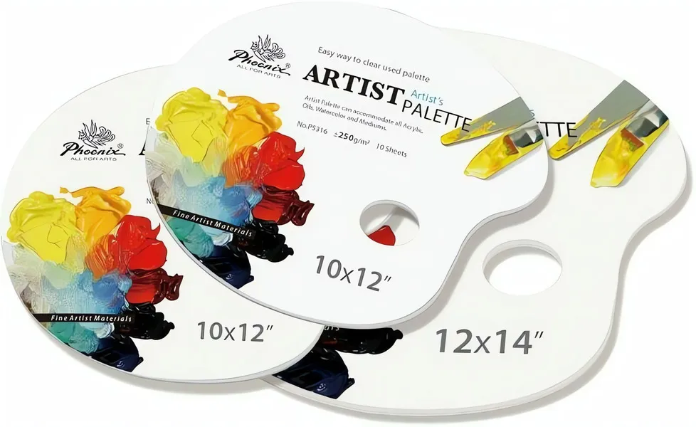 Paleta ovál Phoenix papírová 250g/m2 25x30cm 10l