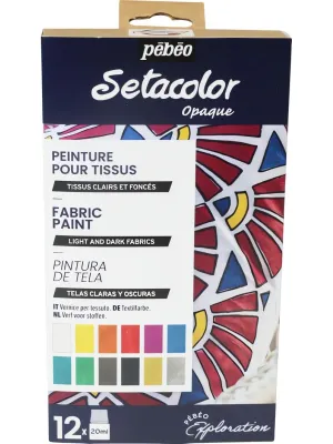 Sada Setacolor Shimmer (12 × 20 ml)