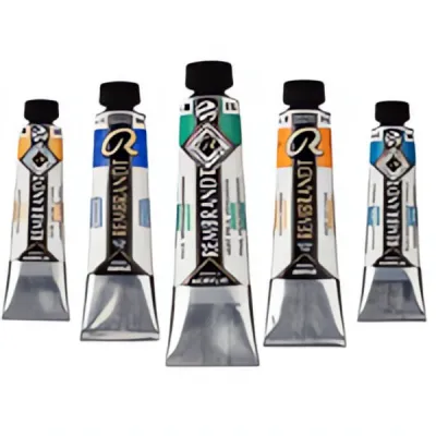 Akrylové barvy  Rembrandt 40ml - varianty | 104 Zinc White, 105 Titanium White, 207 Cadm. Yellow Lemon, 208 Cadm. Yellow Light, 210 Cadm. Yellow Deep, 211 Cadm. Orange, 223 Naples Yellow Deep, 224 Naples Yellow Red, 227 Yellow Ochre, 228 Yellow Ochre Light, 234 Raw Sienna, 265 Transp. Ox. Yellow, 266 Pem. Orange, 267 Azo Yellow Lemon, 268 Azo Yellow Light, 269 Azo Yellow Med, 270 Azo Yellow Deep, 271 Cadm. Yellow Med, 272 Transp. Yellow Med, 273 Transp. Oxide Orange, 274 Nickel Tit. Yellow, 303 Cadm. Red Light, 306 Cadm. Red Deep, 314 Cadm. Red Med, 317 Transp. Red Med, 318 Carmine, 336 Perm. Madder Lake, 339 LT Oxide Red, 347 Indian Red, 366 Quinarose, 378 Transp. Oxide Red, 396 Naph. Red Med, 398 Naph. Red Light, 403 VanDyke Brown, 408 Raw Umber, 409 Burnt Umber, 411 Burnt Sienna, 426 Trans. Oxide Brown, 504 Ultramarine, 507 Ultram. Violet, 511 Cobalt Blue, 522 Turq. Blue, 534 Cerulean Blue, 538 Mars Violet, 564 Brilliant Blue, 565 Phth. Turq. Blue, 566 Prussian Blue PH, 567 Perm. Red Violet, 568 Perm. Blue Violet, 570 Phthalo Blue, 582 Manganese Blue, 614 Perm. Green Med, 615 Emerald Green, 617 Ylwish Green, 618 Perm. Green Light, 619 Perm. Green Deep, 620 Olive Green, 623 Sap Green, 668 Chrom. Oxide Green, 675 Phthalo Green, 701 Ivory Black, 702 Lamp Black, 708 Paynes Grey, 735 Oxide Black, 800 Silver, 802 Light Gold, 803 Deep Gold, 805 Copper, 811 Bronze, 817 Pearl White, 818 Pearl Yellow, 819 Pearl Red, 820 Pearl Blue, 821 Pearl Violet, 822 Pearl Green