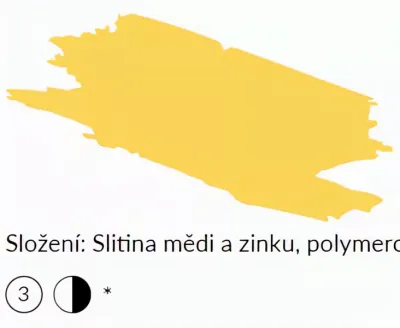 č.83 - Olejové barvy UMTON č.86 - 20ml  zlatá