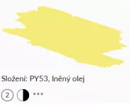 Olejové barvy UMTON č.84 - 20ml  Nikl žlutý NEW