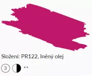 Olejové barvy UMTON č.94 - 20ml  Magenta Cardinal  NEW