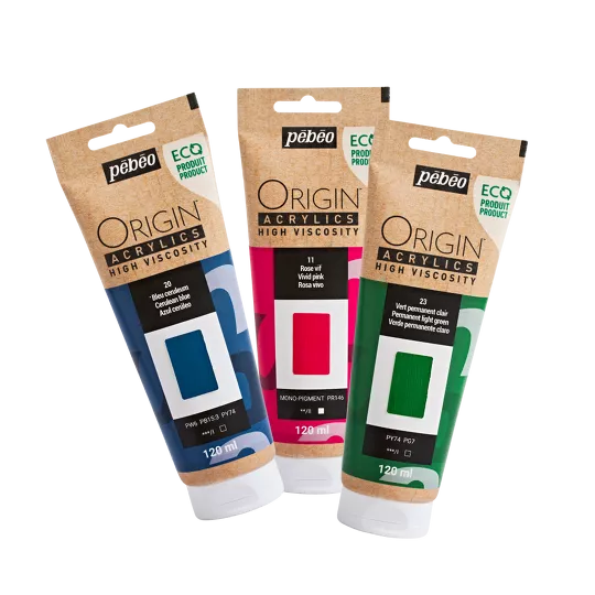 ORIGIN Acrylics (Pébéo) 120ml - varianty