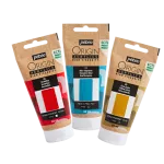 ORIGIN Acrylics (Pébéo) 60ml - varianty | 01 Lemon Cadm. Yellow Hue, 02 Primary Yellow, 03 Medium Cadm. Yellow Hue, 04 Deep Cadmium Yellow Hue, 05 Cadmium Orange Hue, 06 Vermilion, 07 Cadmium Red Hue, 08 Primairy Red, 09 Carmine Red, 10 Quinacridone Magenta, 11 Vivid Pink, 12 Bright Pink, 13 Ultramarine Violet, 14 Dark Cobalt Violet Hue, 15 Prussian Blue, 16 Phthalocyanine Blue, 17 Ultramarine Blue, 18 Cobalt Blue Hue, 19 Primary Cyan, 20 Cerulean Blue, 21 Turquoise Blue, 22 Phthalocyanine Emerald, 23 Permanent Green Light, 24 Hooker´s Green, 25 Sap Green, 26 Light Olive Green, 27 Buff Titanium, 28 Pink Beige, 29 Naples Yellow, 30 Yellow Ochre, 31 Raw Sienna, 32 Burnt Sienna, 33 Raw Umber, 34 Burnt Umber, 35 Neutral Grey, 36 Payne´s Grey, 37 Titanium White, 38 Mixing White, 39 Mars Black, 40 Ivory Black Hue, 41 Gold, 42 Silver, 43 Copper, 44 Iridescent White, 45 Iridescent Graphite, 46 Fluorescent Yellow, 47 Fluorescent Pink, 48 Fluorescent Green