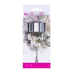 Sada Brush Pen Ecoline 5ks - Šedé odstíny New