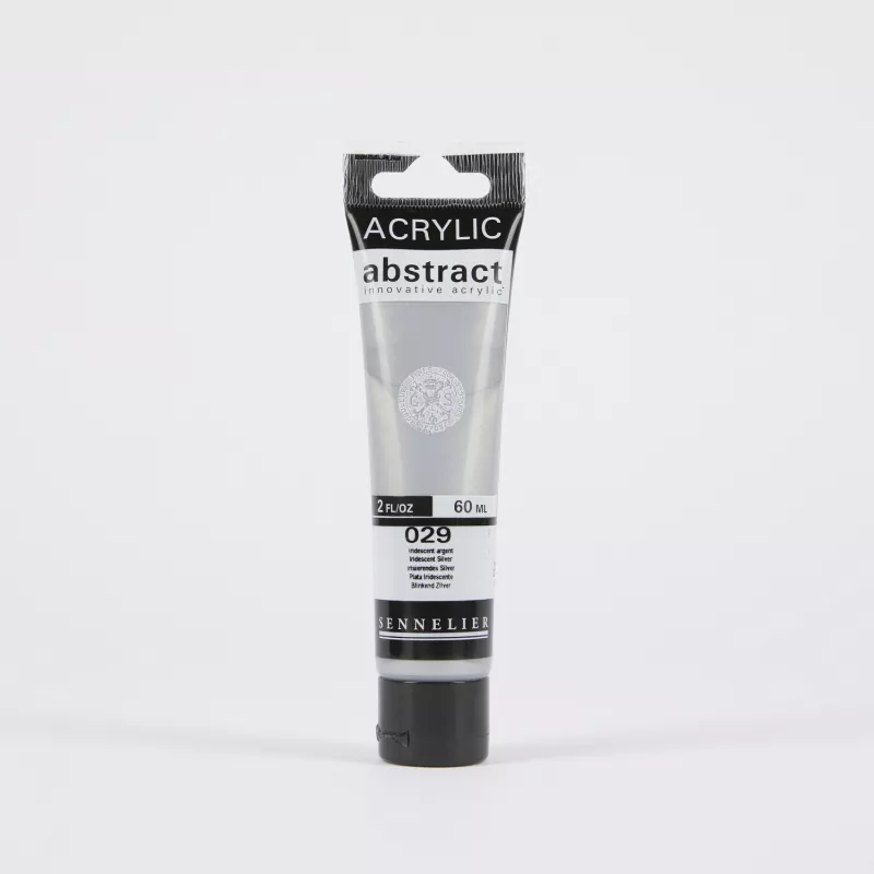 Akrylová barva Abstract (Sennelier) 60 ml - varianty - 029 Iridescent Silver