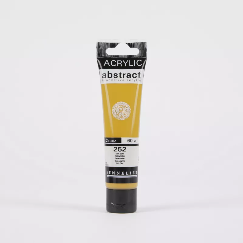 Akrylová barva Abstract (Sennelier) 60 ml - varianty - 252 Yellow Ochre