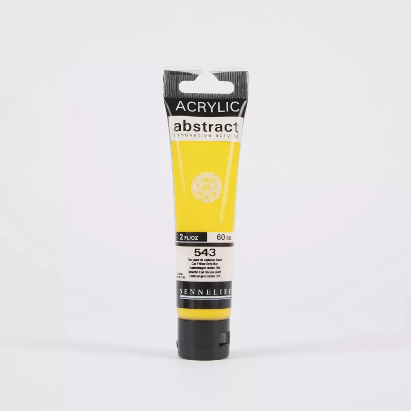 Akrylová barva Abstract (Sennelier) 60 ml - varianty - 543 Cadmium Yellow Deep Hue