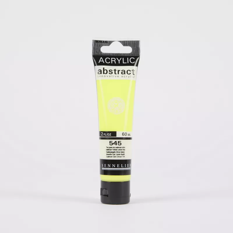 Akrylová barva Abstract (Sennelier) 60 ml - varianty - 545 Cadmium Yellow Lemon Hue