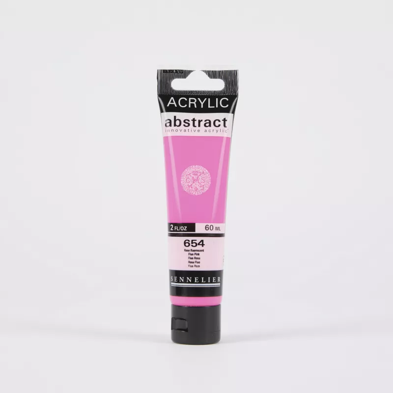 Akrylová barva Abstract (Sennelier) 60 ml - varianty - 654 Fluo Pink