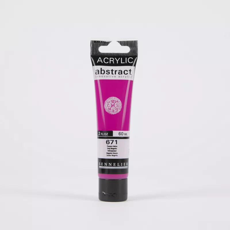 Akrylová barva Abstract (Sennelier) 60 ml - varianty - 671 Deep Magenta