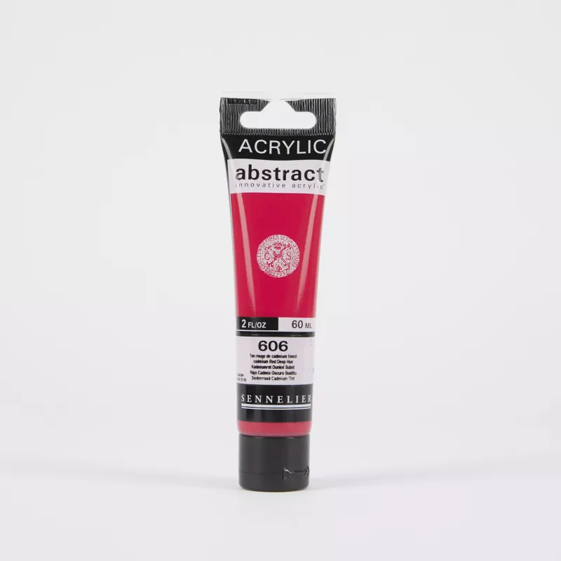 Akrylová barva Abstract (Sennelier) 60 ml - varianty - 606 Cadmium Red Deep Hue