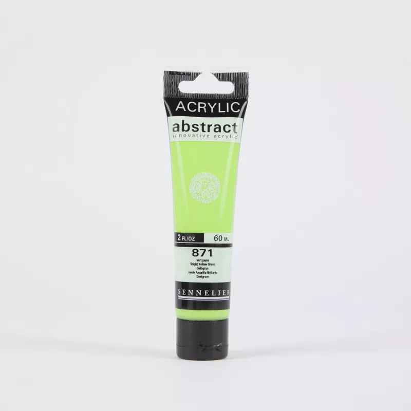 Akrylová barva Abstract (Sennelier) 60 ml - varianty - 871 Bright Yellow Green