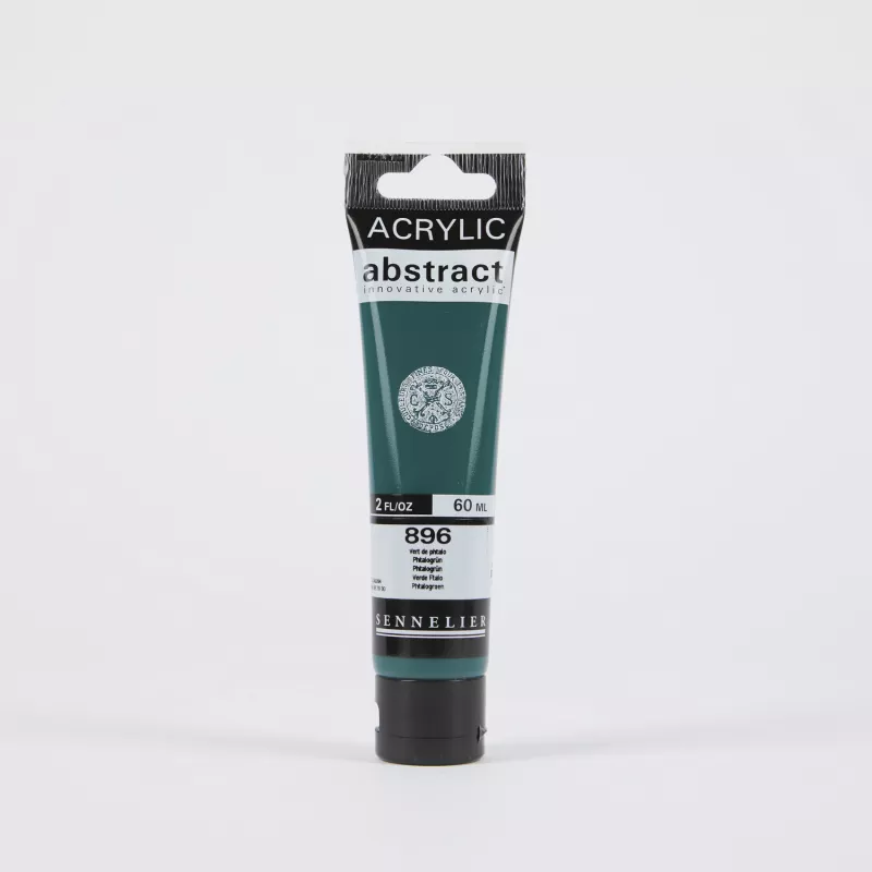 Akrylová barva Abstract (Sennelier) 60 ml - varianty - 896 Phthalo Green