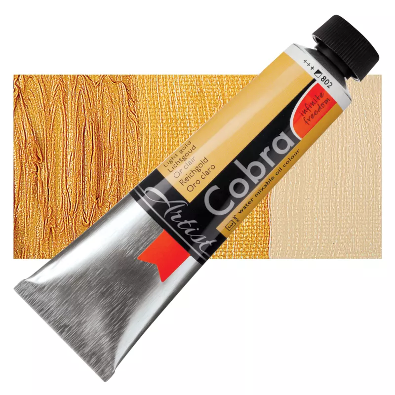 Cobra Artist H2Oil 40 ml - Light Gold