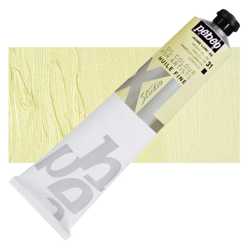 Olejové barvy Pébéo Studio XL 200ml - 56 odstínů - 31 Brilantní žluť