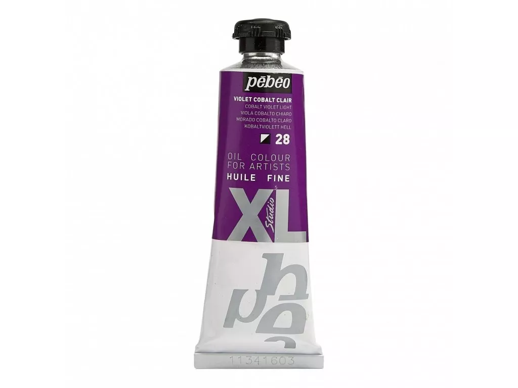 Olejové barvy Pébéo Studio XL 37ml - 56 odstínů - Barva	937-28 Kobalt fialový světlý