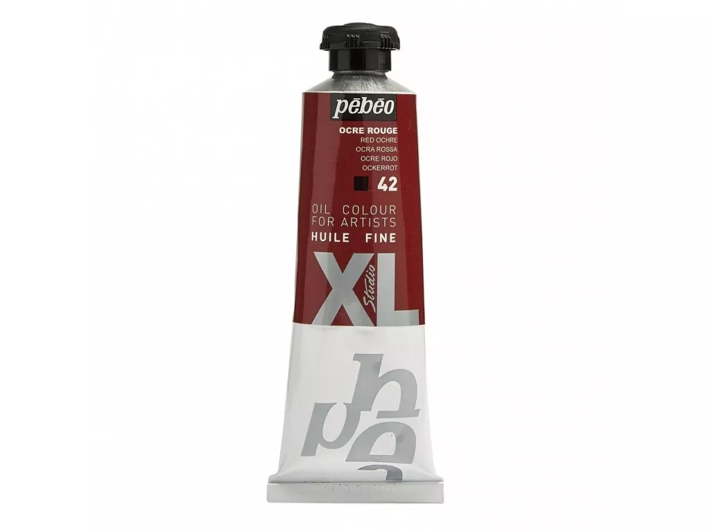 Olejové barvy Pébéo Studio XL 37ml - 56 odstínů - Barva	937-42 Okr červený