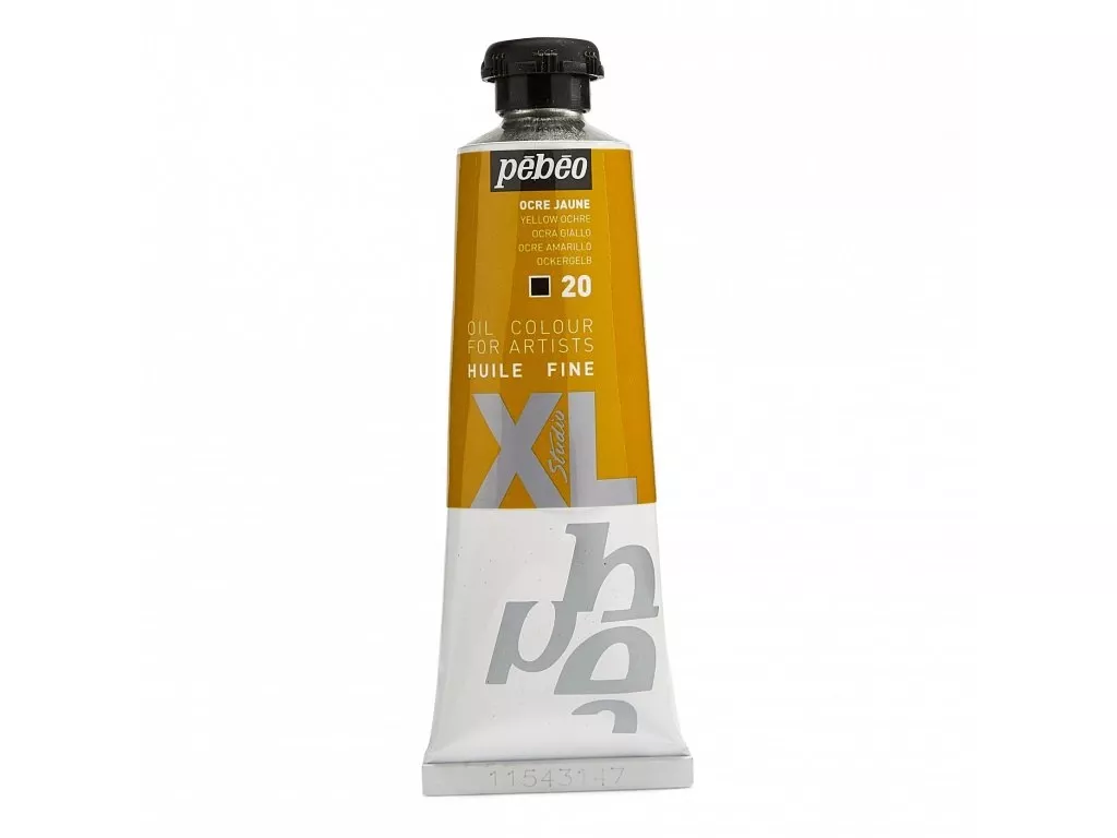 Olejové barvy Pébéo Studio XL 37ml - 56 odstínů - Barva	937-20 Okr žlutý