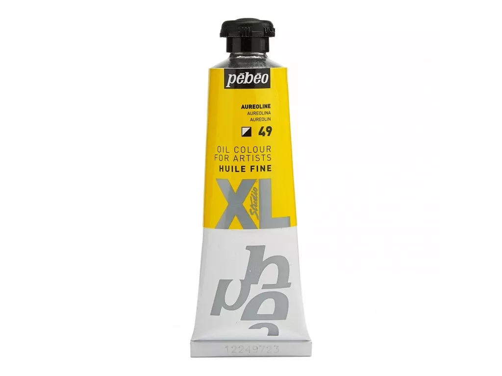 Olejové barvy Pébéo Studio XL 37ml - 56 odstínů - Barva	937-49 Aureolin žlutá