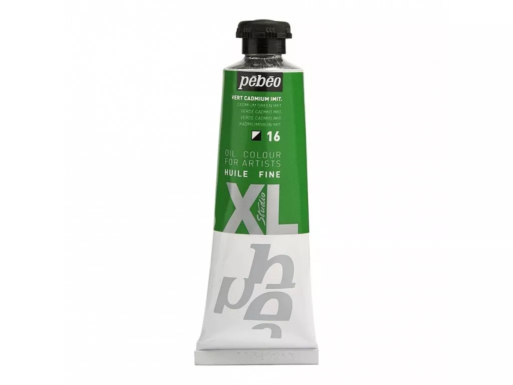 Olejové barvy Pébéo Studio XL 37ml - 56 odstínů - Barva	937-16 Kadmiová zeleň imit.