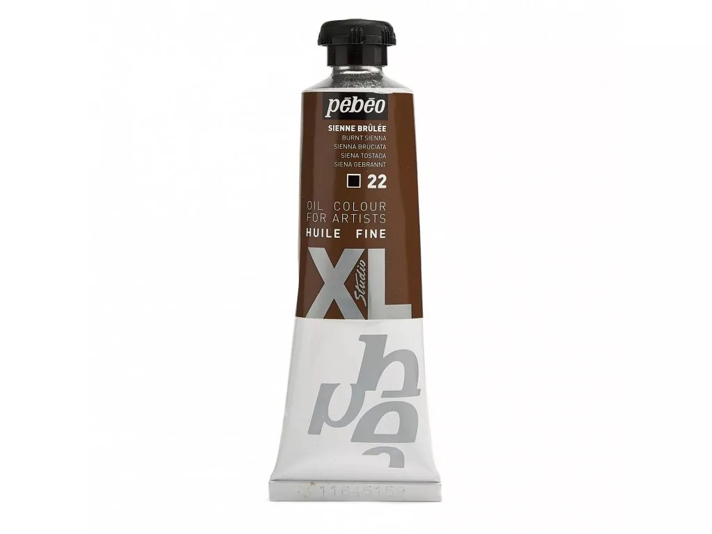 Olejové barvy Pébéo Studio XL 37ml - 56 odstínů - Barva	937-22 Siena pálená