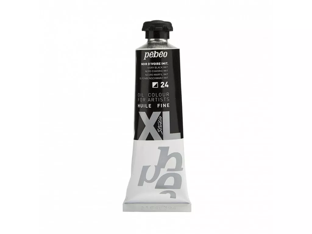 Olejové barvy Pébéo Studio XL 37ml - 56 odstínů - Barva	937-24 Čerň kostní