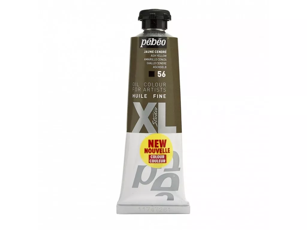 Olejové barvy Pébéo Studio XL 37ml - 56 odstínů - Barva	937-56 Popelově žlutá