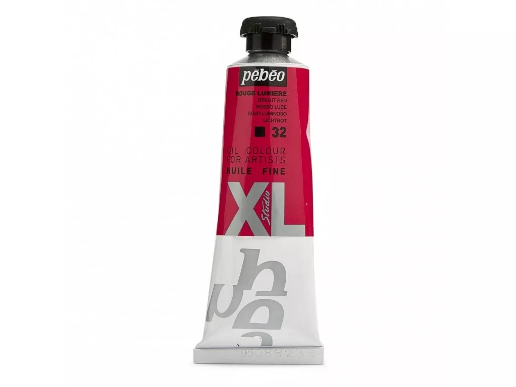 Olejové barvy Pébéo Studio XL 37ml - 56 odstínů - Barva	937-32 Brilantní červeň