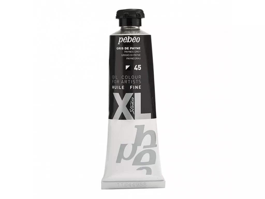 Olejové barvy Pébéo Studio XL 37ml - 56 odstínů - Barva	937-45 Paynova šeď