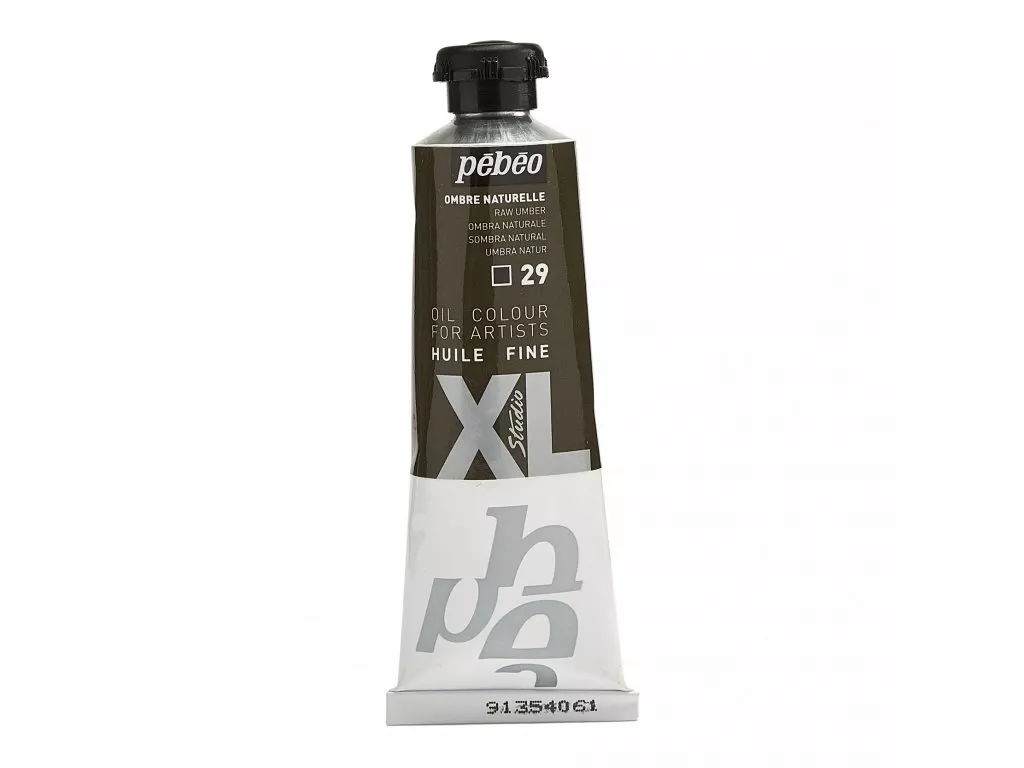 Olejové barvy Pébéo Studio XL 37ml - 56 odstínů - Barva	937-29 Umbra přírodní