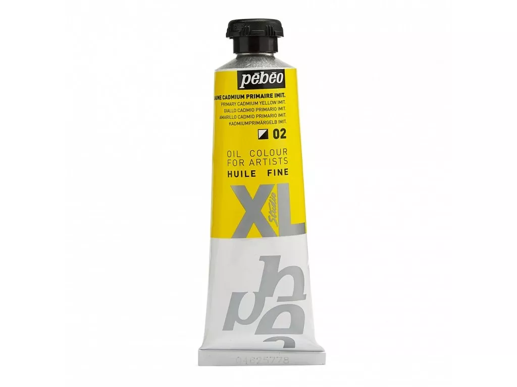 Olejové barvy Pébéo Studio XL 37ml - 56 odstínů - Barva	937-02 Kadmium základní žluté imit.