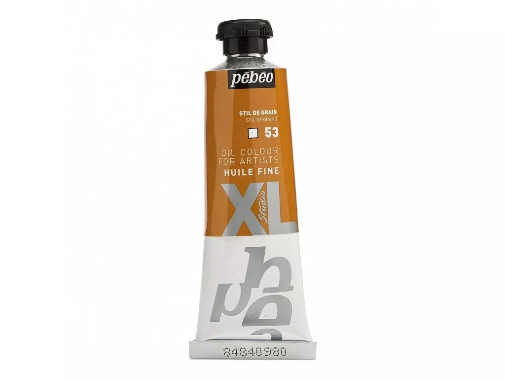 Olejové barvy Pébéo Studio XL 37ml - 56 odstínů - Barva	937-53 Oranžová Stil De Grain