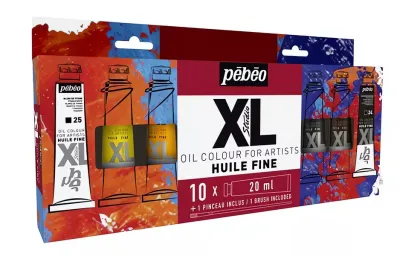 Studio XL sada (10×20 ml + štětec)