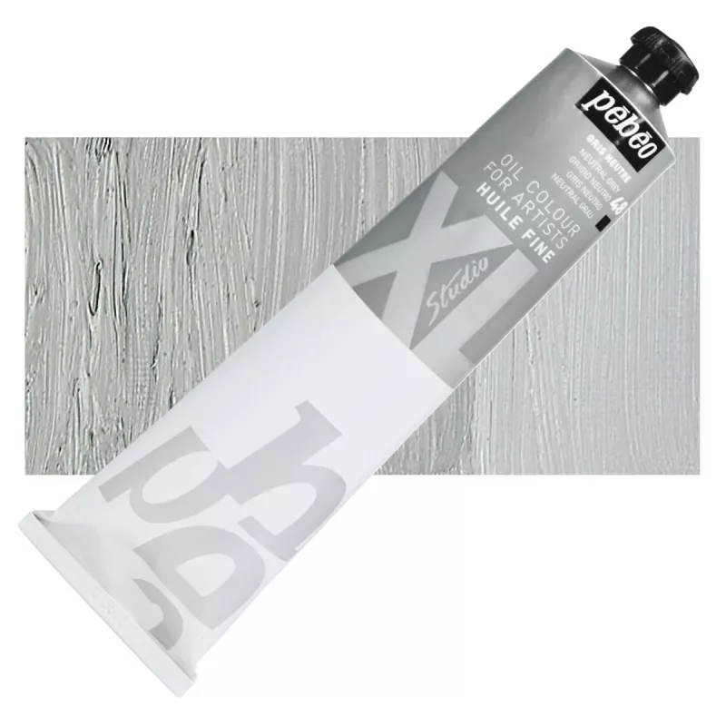 Olejové barvy Pébéo Studio XL 200ml - 56 odstínů - 48 Neutrální šeď