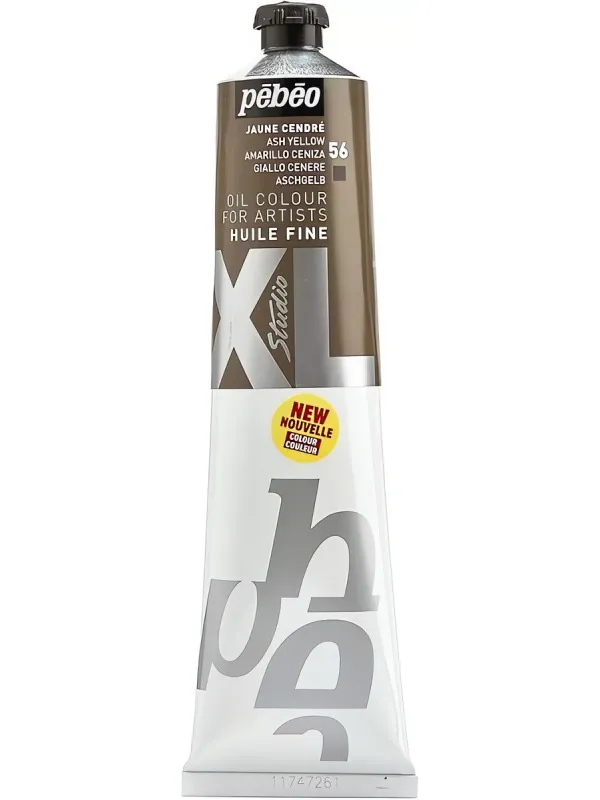 Olejové barvy Pébéo Studio XL 200ml - 56 odstínů - 56 Popelově žlutá Pebeo