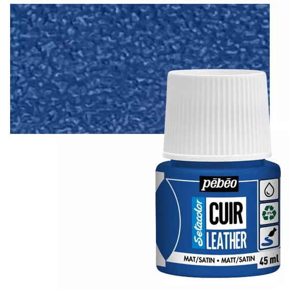 Setacolor Leather 45 ml - 36 odstínů - 12 Ultramarine blue
