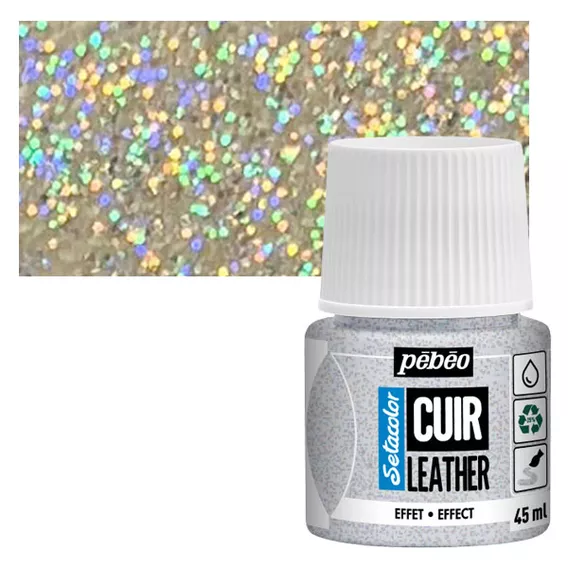 Setacolor Leather 45 ml - 36 odstínů - 38 Glitter iridescent