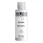 Akrylová barva Golden FLUID 118 ml - varianty - Titanium White 2380