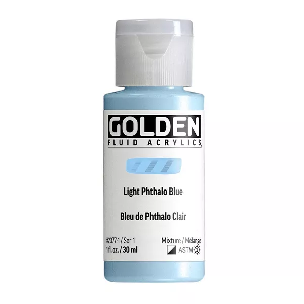 Akrylová barva Golden FLUID 30 ml - varianty - PHTH.Blue 30ML 2377