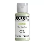 Akrylová barva Golden FLUID 30 ml - varianty - Titan Green Pale 2371